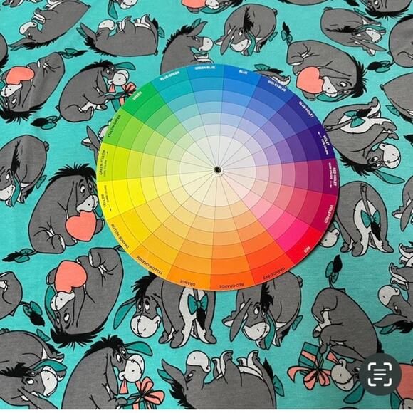 Lularoe Irma Disney Eeyore Hearts Medium Valentine HTF - Picture 9 of 11